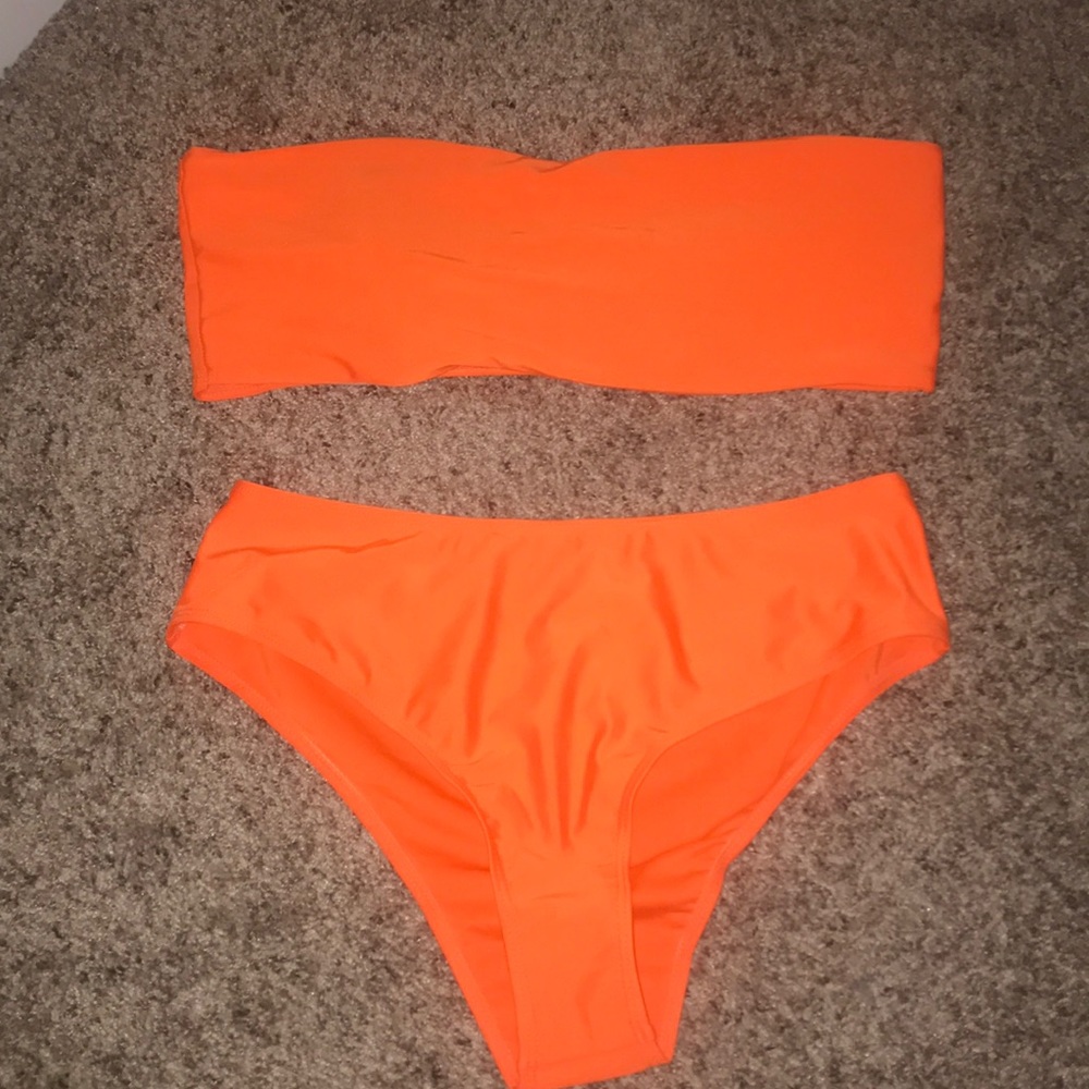 Bandeau bathing suit